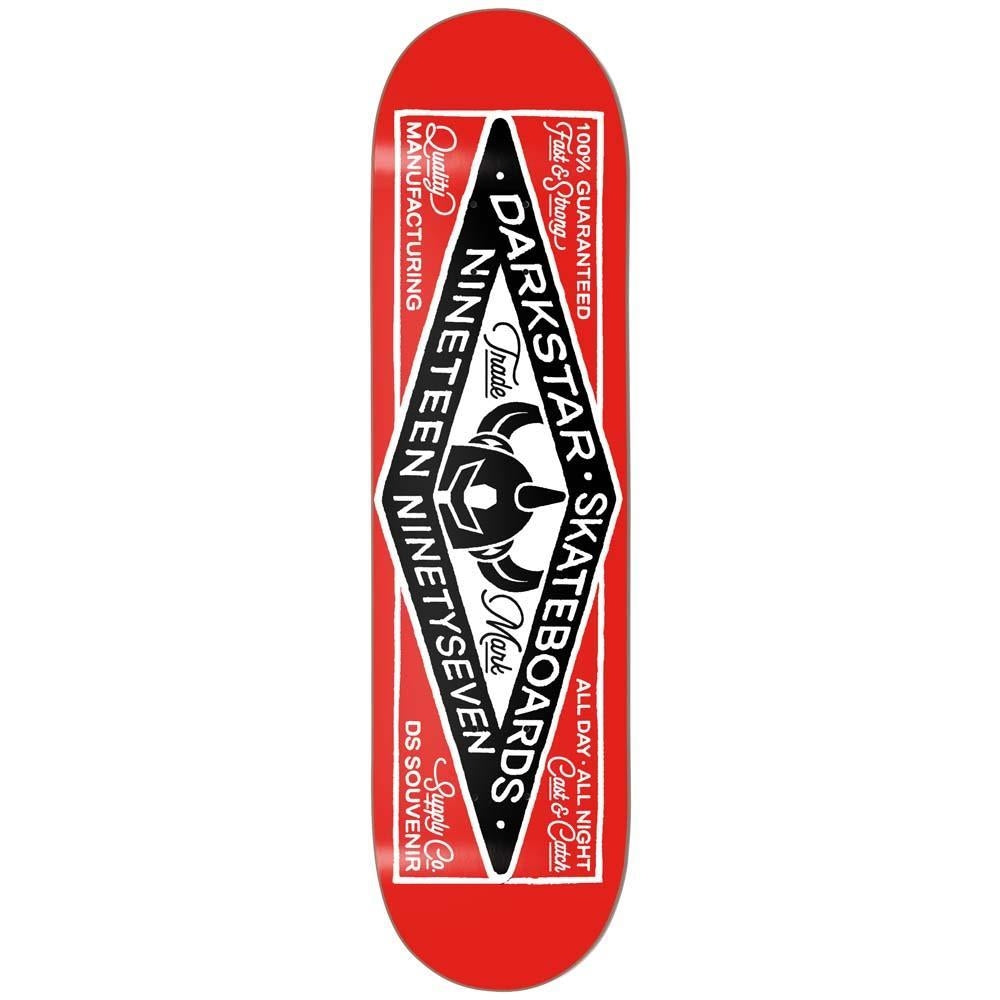 Darkstar General RHM Skateboard Deck Red 8"