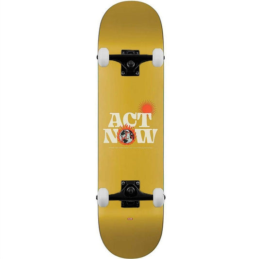 Globe G1 Act Now Complete Skateboard Mustard 8"