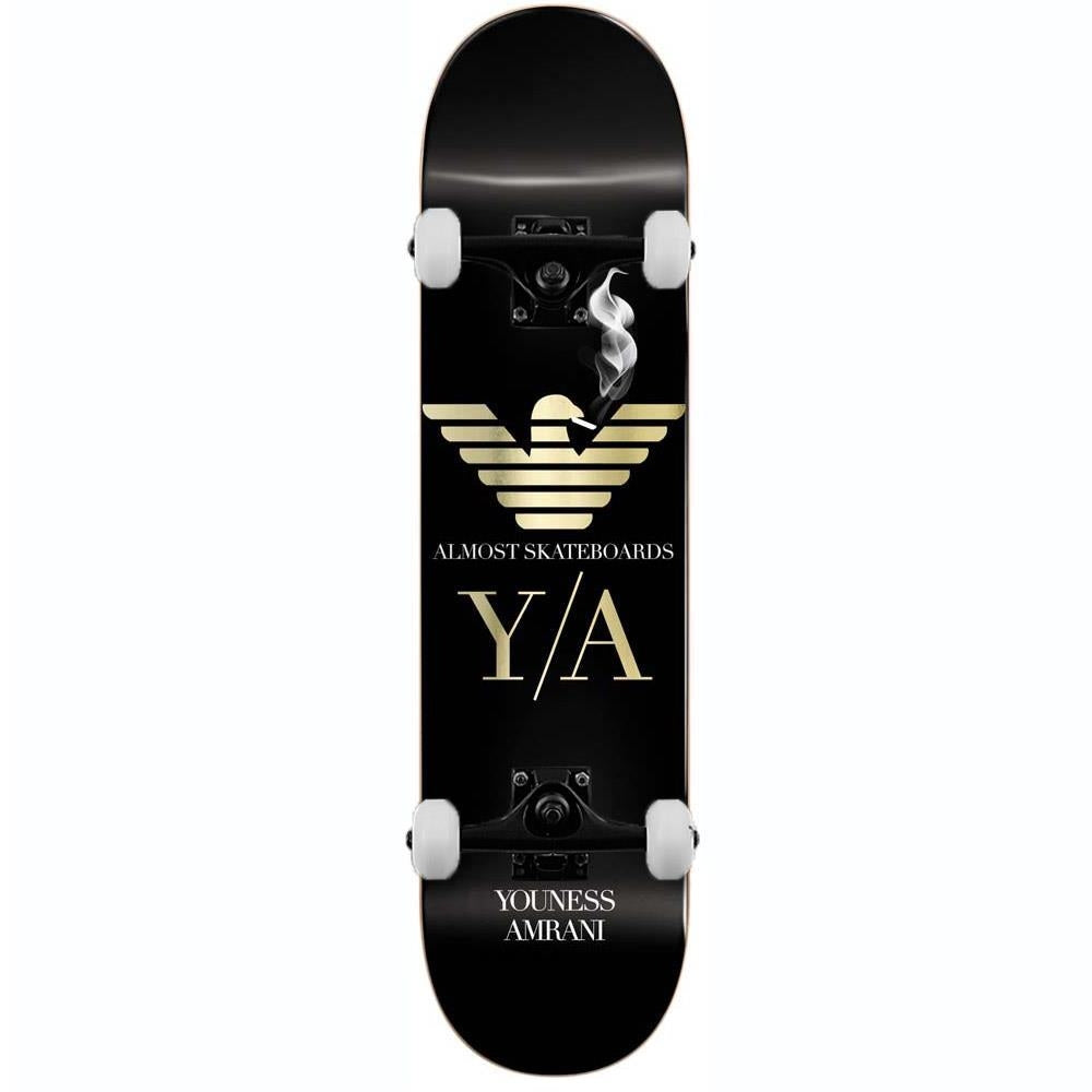 Almost Youness Luxury Super Sap Complete Skateboard Black 8"