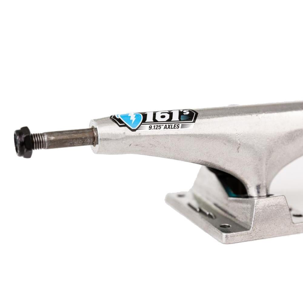 Thunder Trucks 161 Team Skateboard Trucks Polished Silver Raw/Raw 161mm