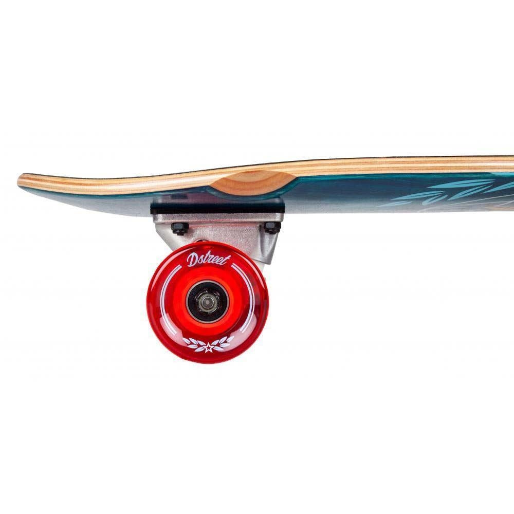 D Street Cruiser Atlas Factory Complete Skateboard Blue 28"