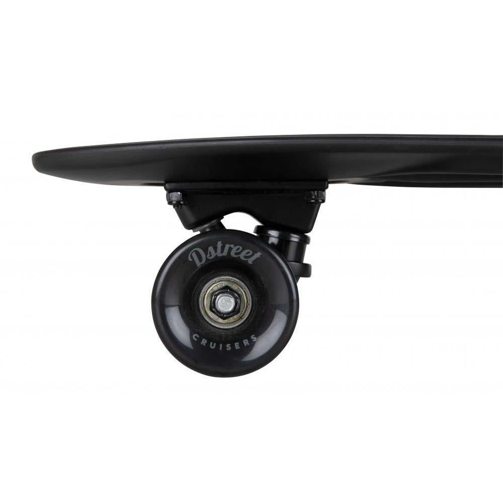 D Street Polyprop Cruiser Complete Skateboard Black Black 23"