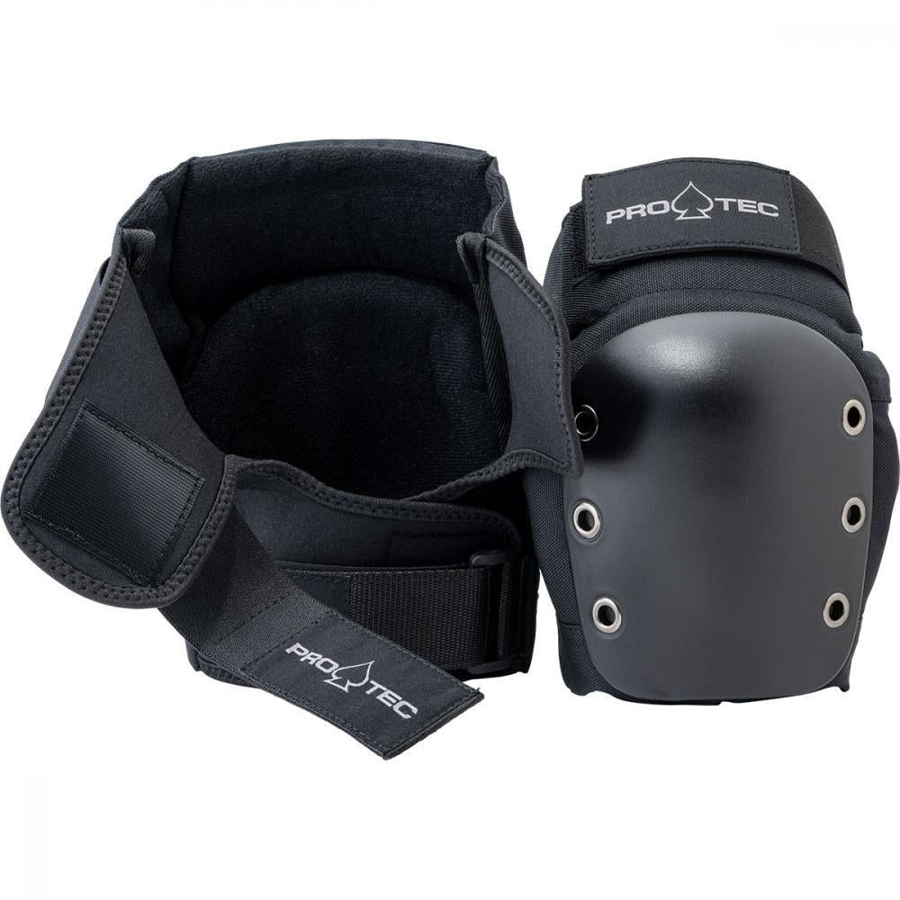 Pro-Tec Street Gear Junior 3 Pack Open Back Knee Elbow Wrist Pads Black