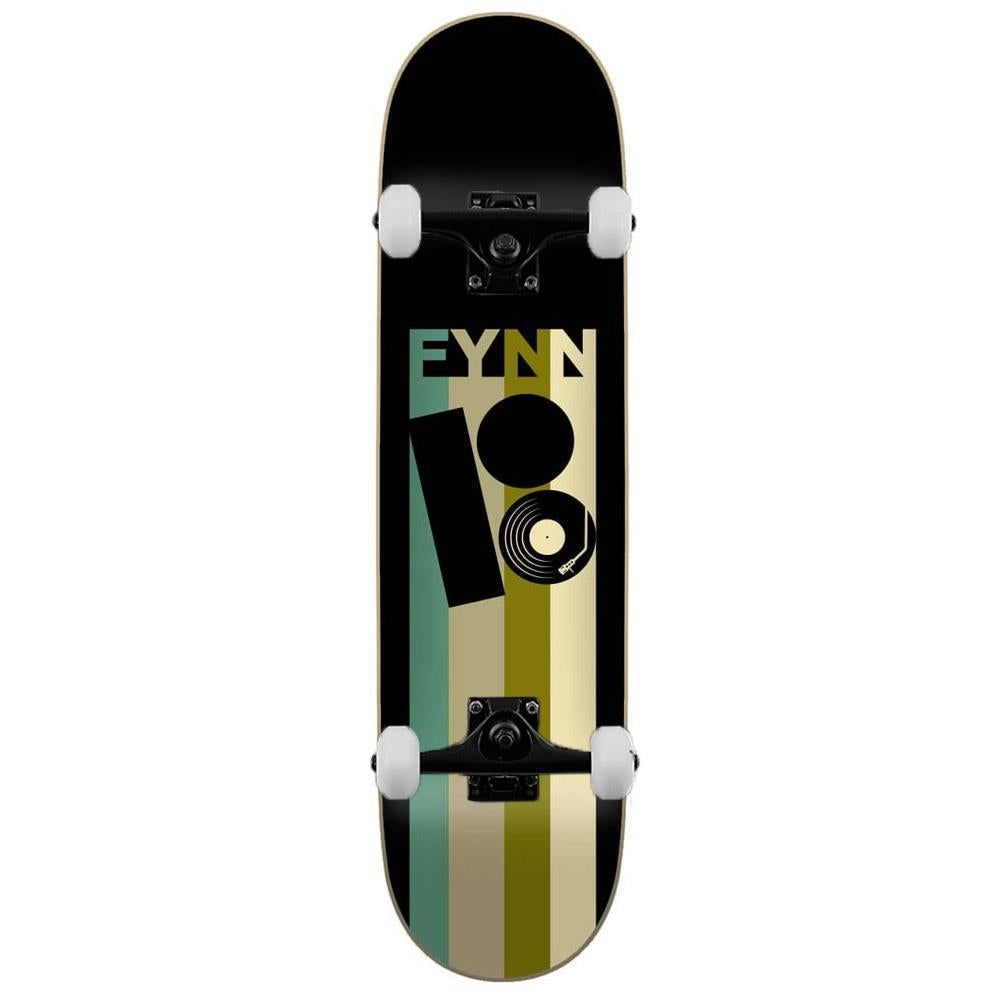 Plan B Fynn Vinyl Complete Skateboard Black 8.25"