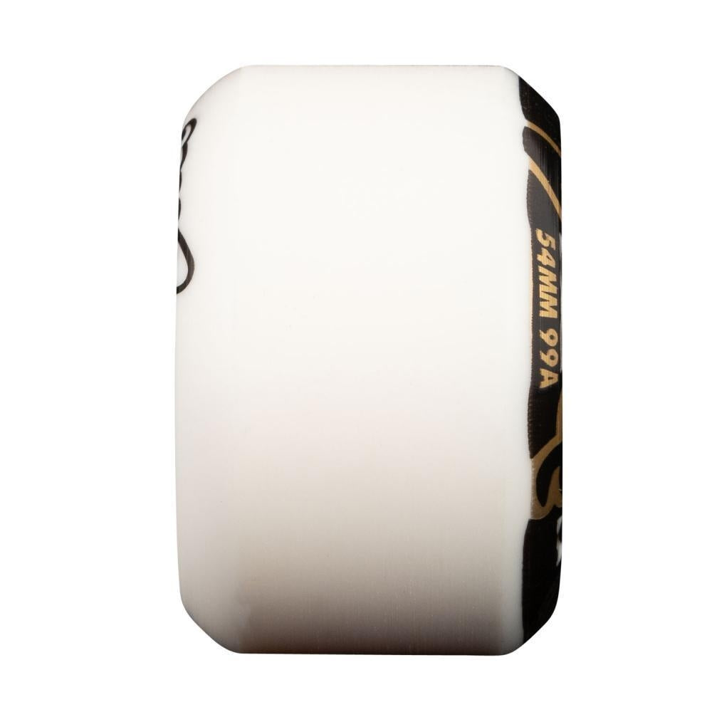 OJ Elite Hardline Skateboard Wheels 99a White 54mm