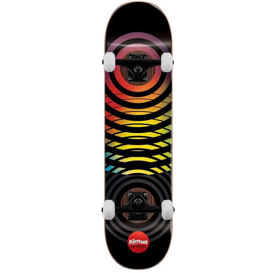 Almost Max Black Blur Impact Complete Skateboard Black 8"