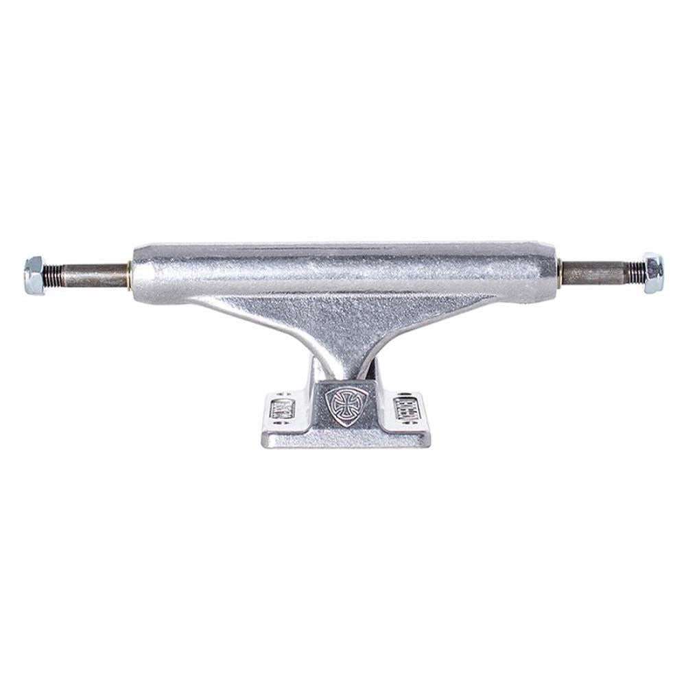 Indy Independent Mid Skateboard Trucks Polished Silver 144mm