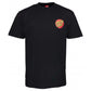 Santa Cruz Classic Dot Chest T-Shirt Black