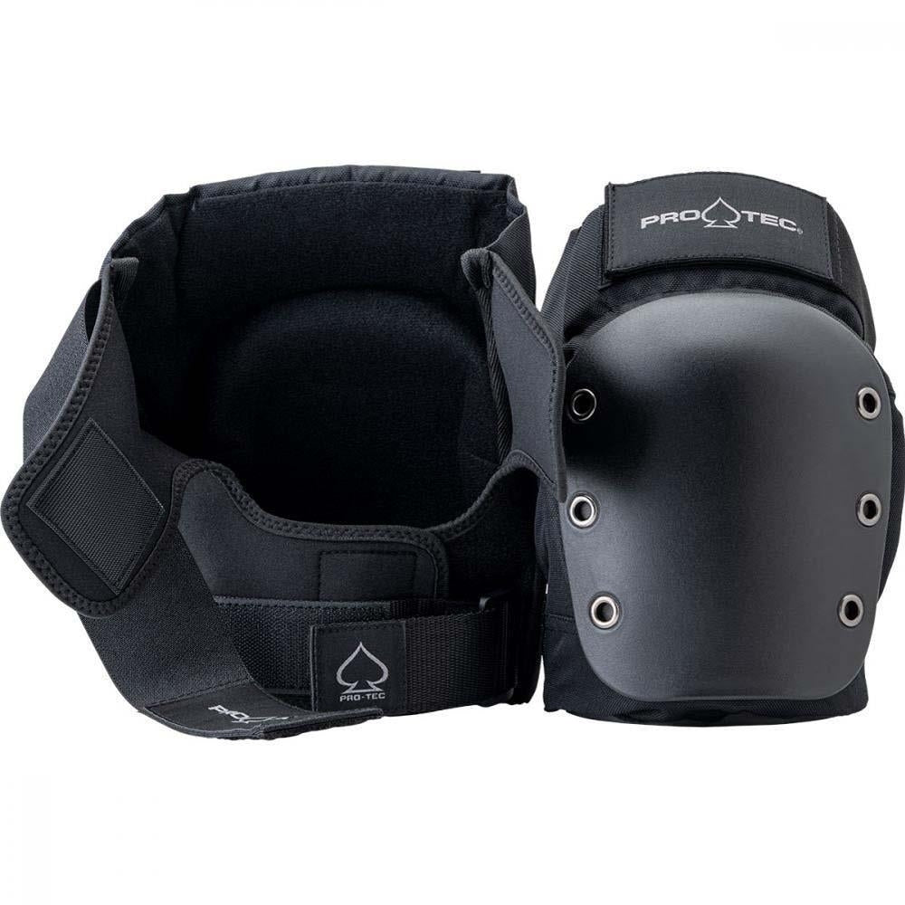 Pro-Tec Pads Street Knee Pad Open Back Black ADULT