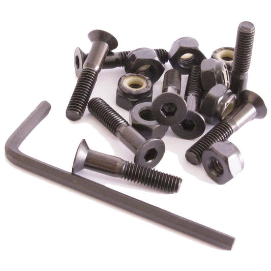 Sushi Skateboard Allen Key Bolts Black 1"