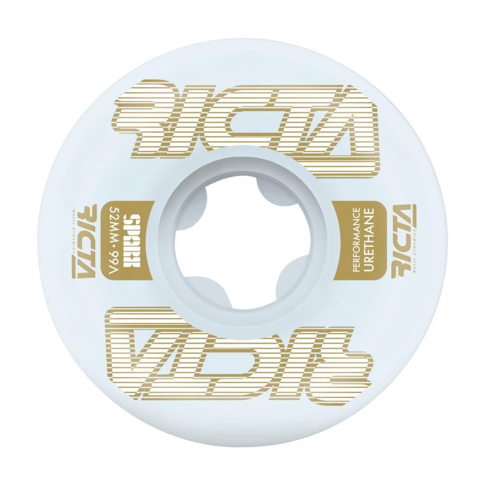 Ricta Wheels Framework Sparx Skateboard Wheels 99a White 52mm