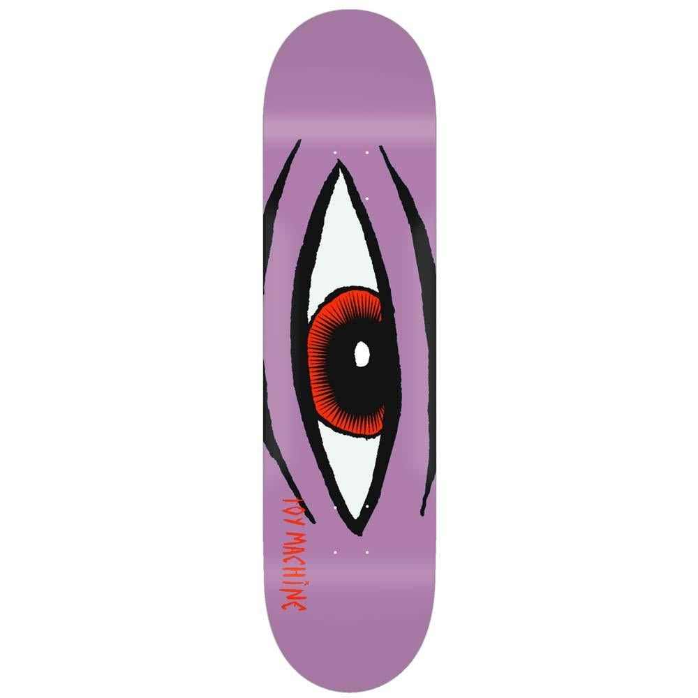 Toy Machine Sect Eye Skateboard Deck Lavender 8.25"