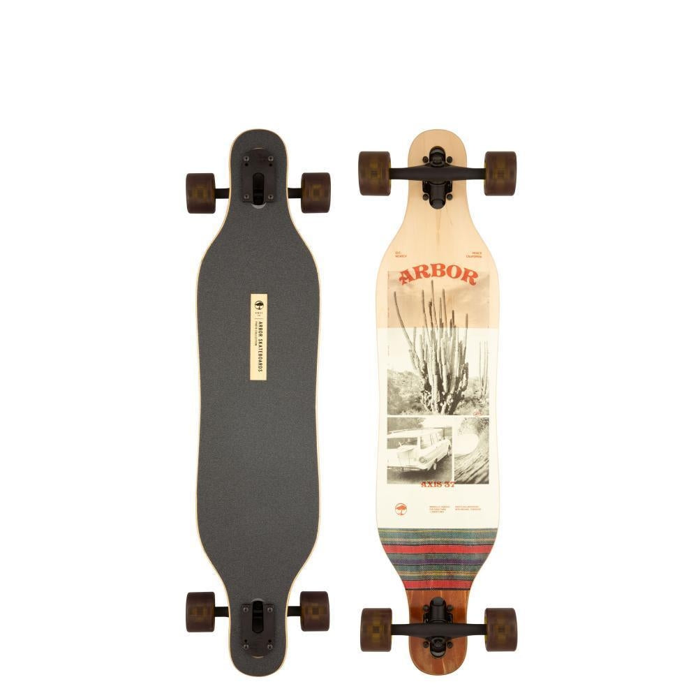 Arbor Photo Axis Performance Factory Complete Skateboard Multi 37"