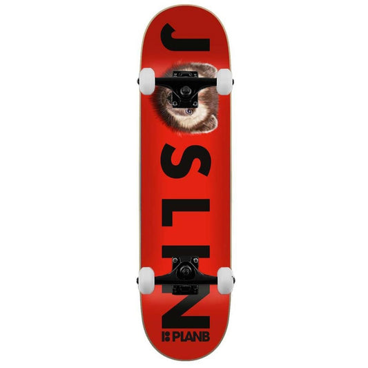 Plan B Fury Joslin Complete Skateboard Red 8"