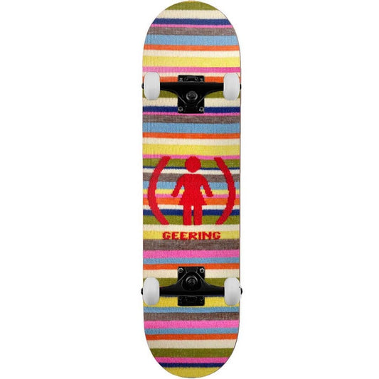 Girl Geering RED Tuesday Complete Skateboard Multi 8"