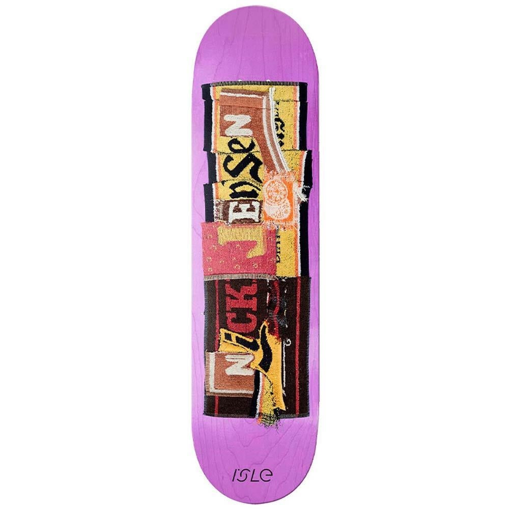 Isle Pub Series Nick Jensen Skateboard Deck 8"