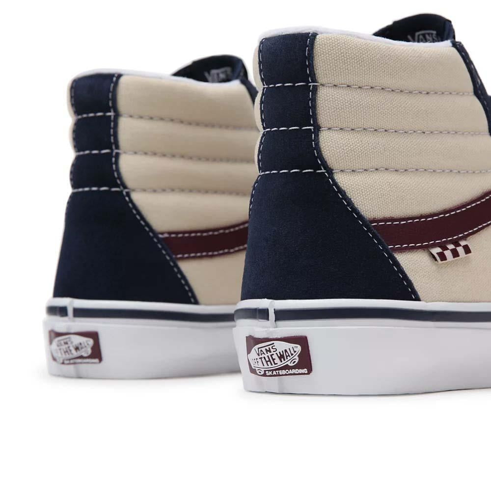 Vans Skate Sk8 Hi Dress Blues Turtledove Skate Shoes