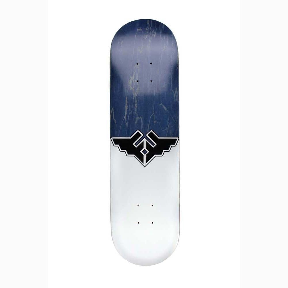 Fracture Skateboards Wings V1 Skateboard Deck Blue 8.25"