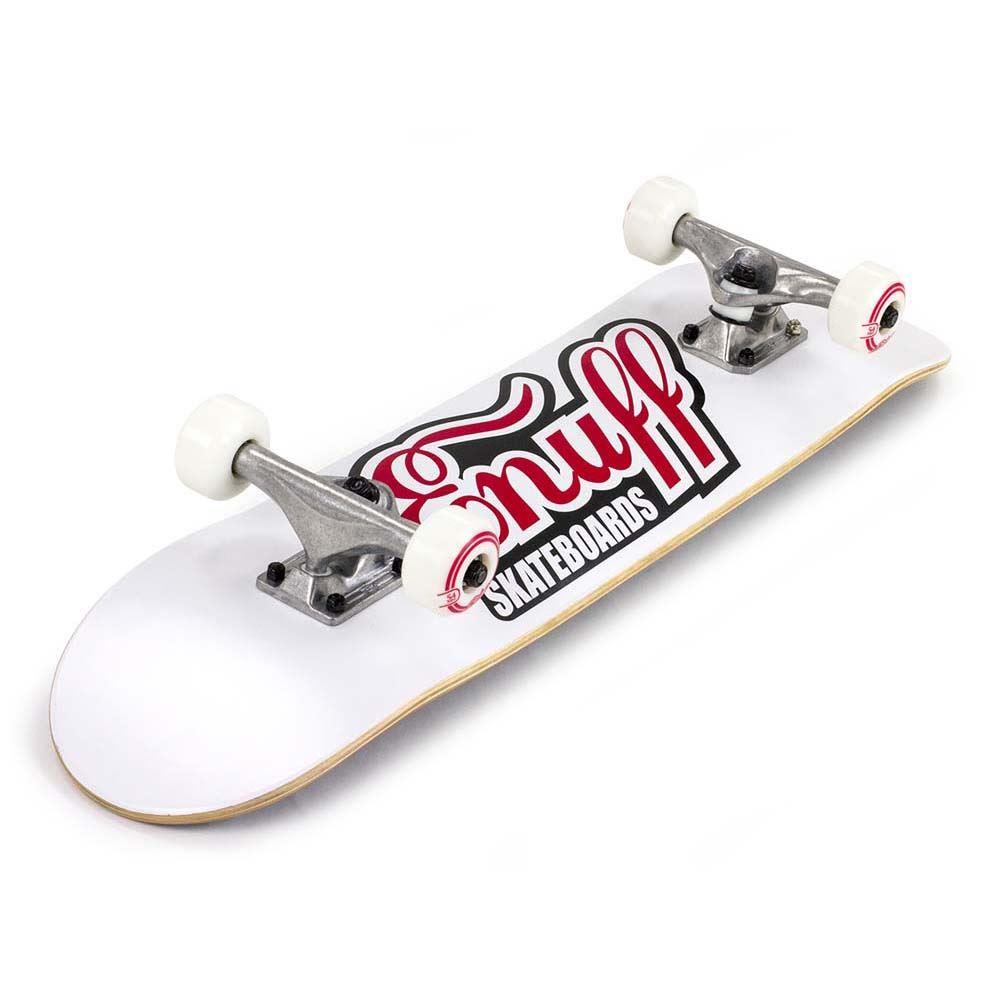 Enuff Skateboards Classic Logo Mini Factory Complete Skateboard White 7.25"