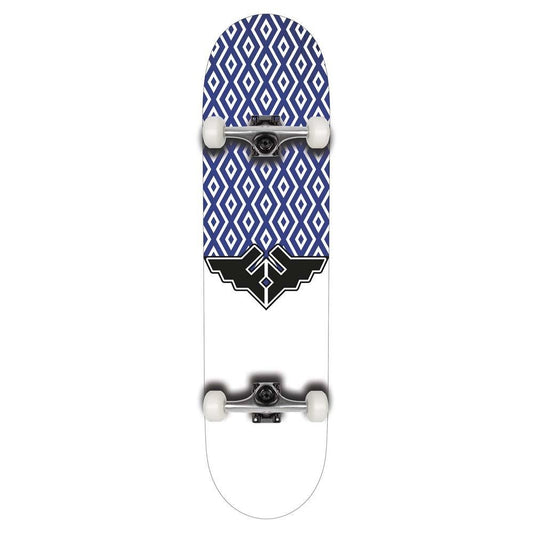 Fracture Wings V5 Factory Complete Skateboard Blue 8"