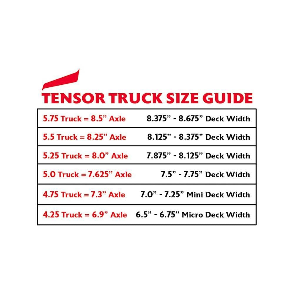 Tensor Alloys Skateboard Trucks Hazy Rose Raw 5.25