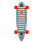 Santa Cruzer Factory Complete Skateboard Decoder Wave Pintail Multi 33"