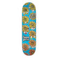 Santa Cruz VX Skateboard Deck Delfino Wildflower Multi 8.25"