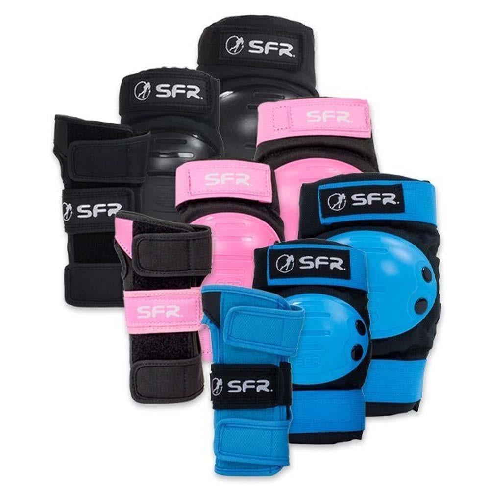 SFR Youth Ramp Triple Pad Set Black Blue