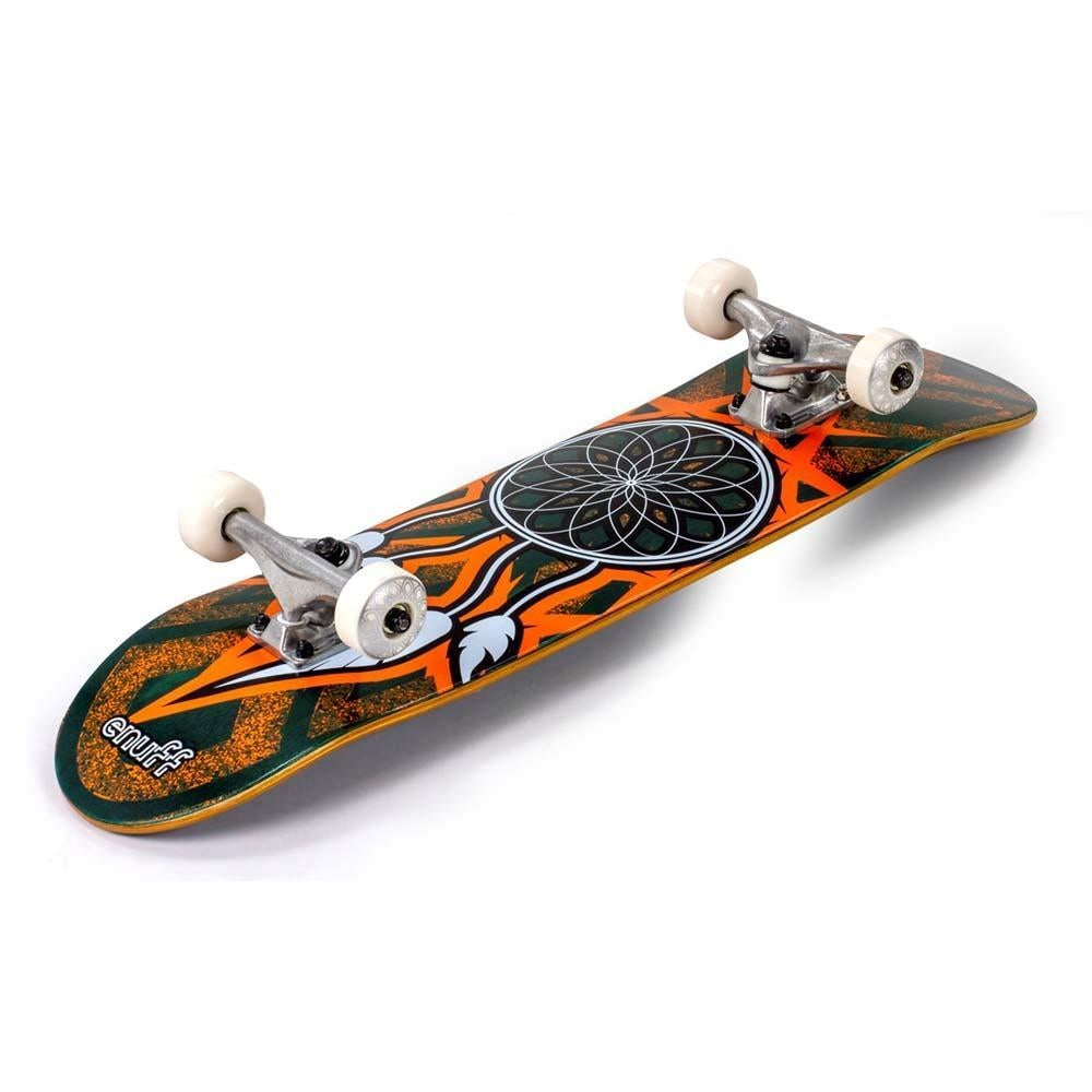 Enuff Dreamcatcher Factory Complete Skateboard Teal Orange 7.75"