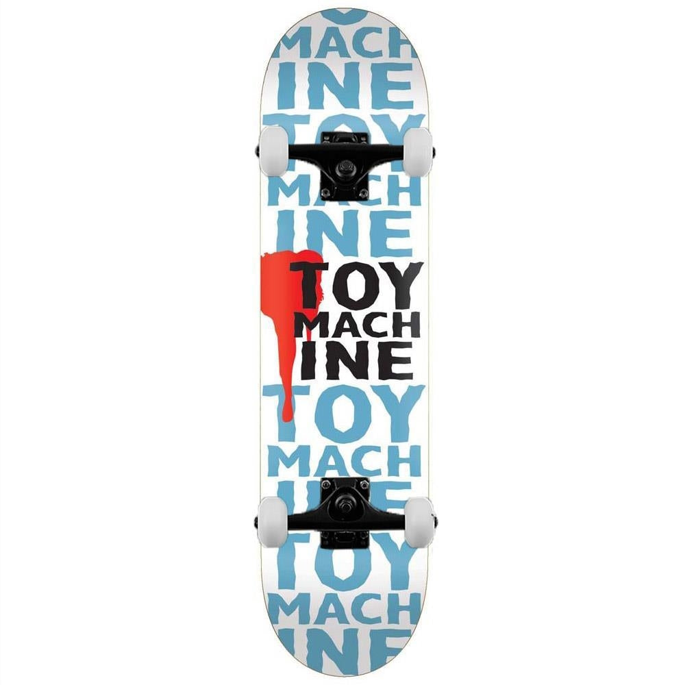 Toy Machine New Blood Complete Skateboard White 7.63"