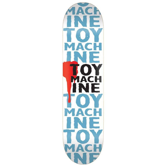 Toy Machine Skateboards New Blood Skateboard Deck White 7.625"