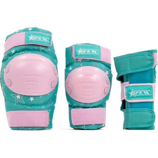 SFR Star Triple Pad Set Pink Green