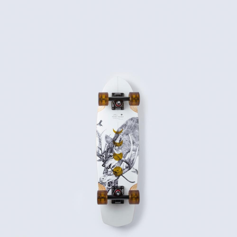 Arbor Cruiser Factory Complete Skateboard Bamboo Pocket Rocket Multi 27"