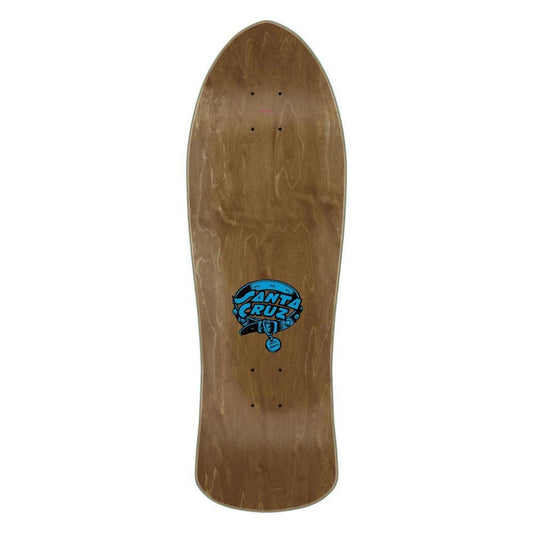 Santa Cruz Reissue Skateboard Deck Dressen Pup Orange/ Multi 9.5"