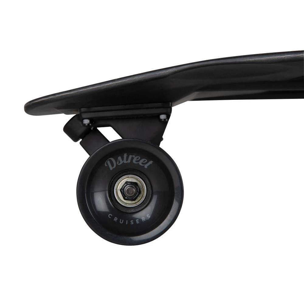 D Street Pintail Polyprop Cruiser Complete Skateboard Triple Black 36"