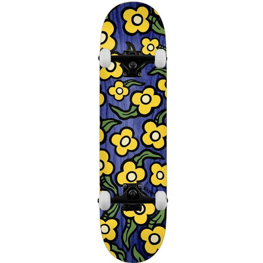 Krooked Team Wild Style Flowers Complete Skateboard Multi 7.75"