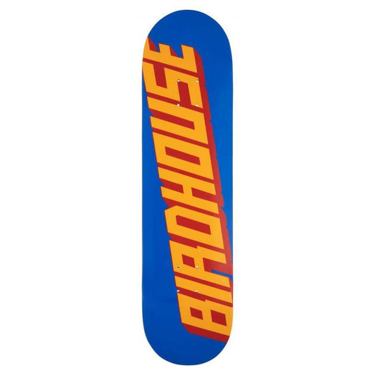 Birdhouse Skateboards Type Logo Skateboard Deck Blue 8"