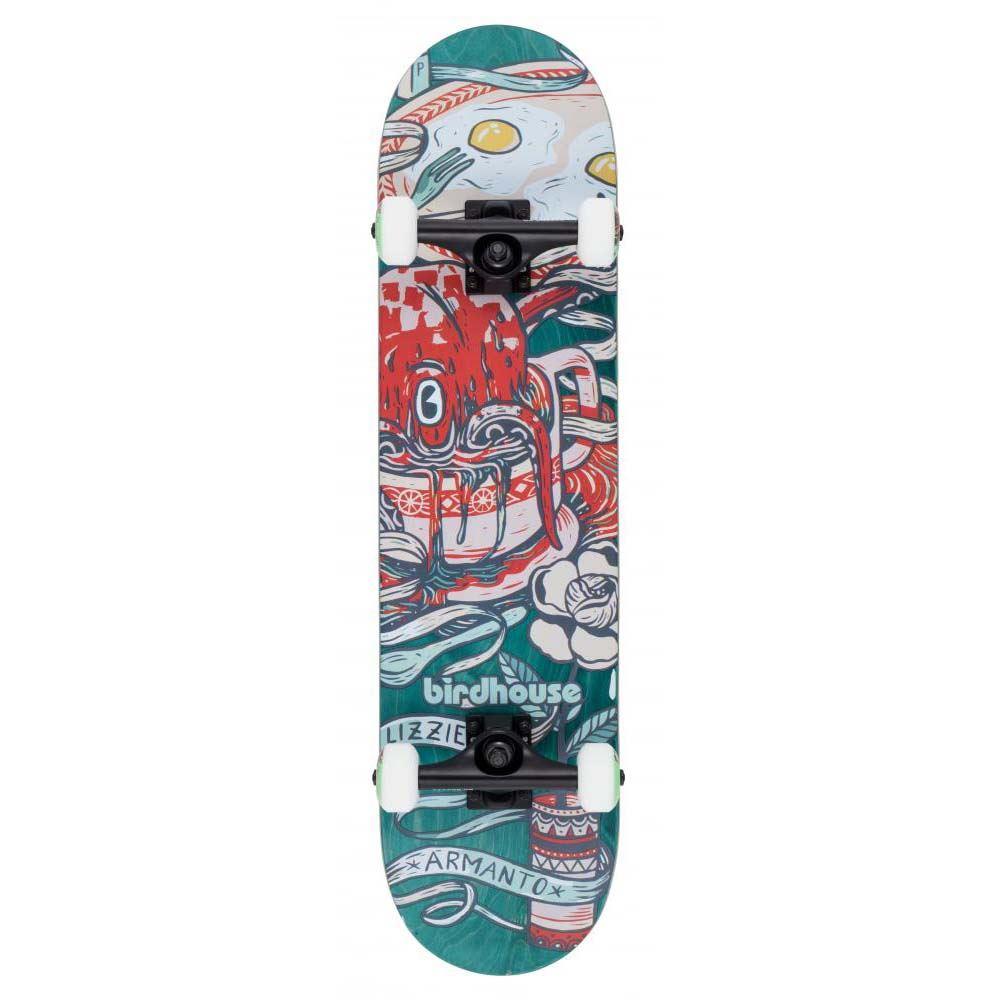 Birdhouse Skateboards Stage 3 Armanto Factory Complete Skateboard Multi 7.75"