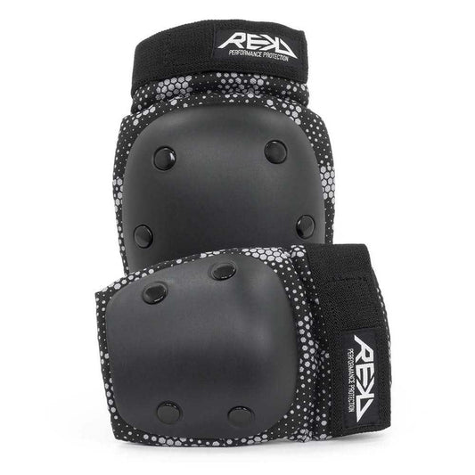 REKD Youth Heavy Duty Double Pad Set Black/Grey