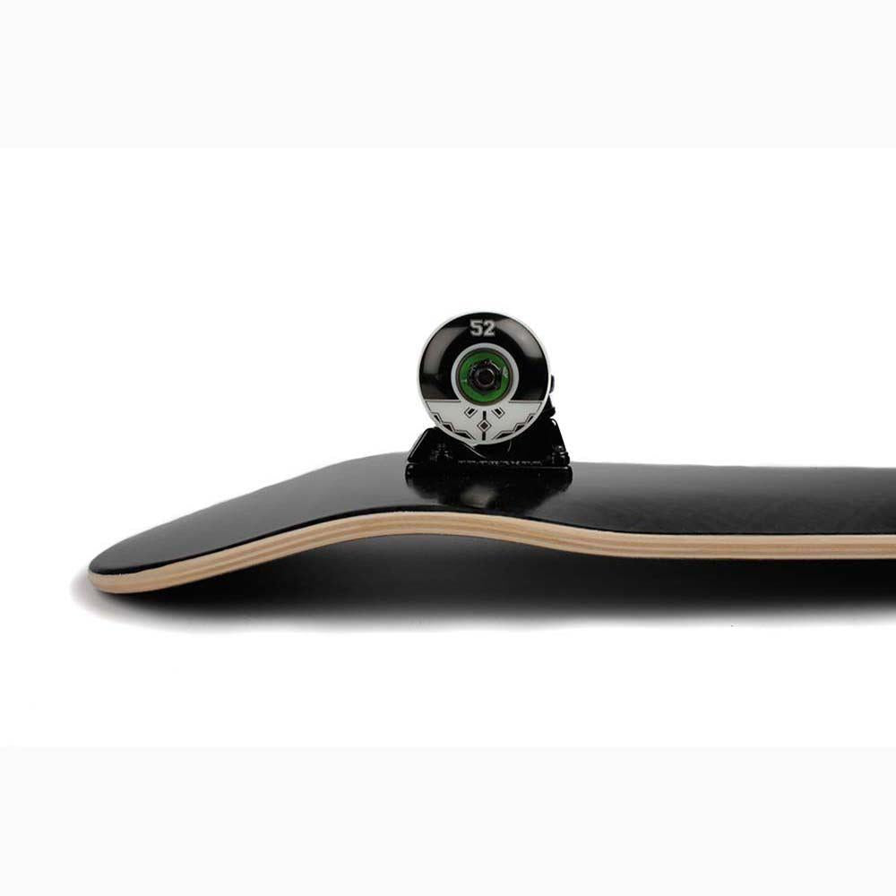 Fracture Skateboards All Over Comic Factory Complete Skateboard Black 8.25"