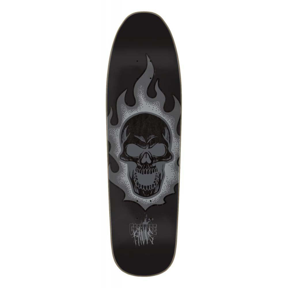 Creature Skateboard Deck Boneheadz Black 8.77"