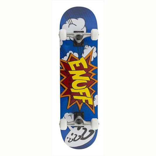 Enuff POW Factory Complete Skateboard Blue 7.75"