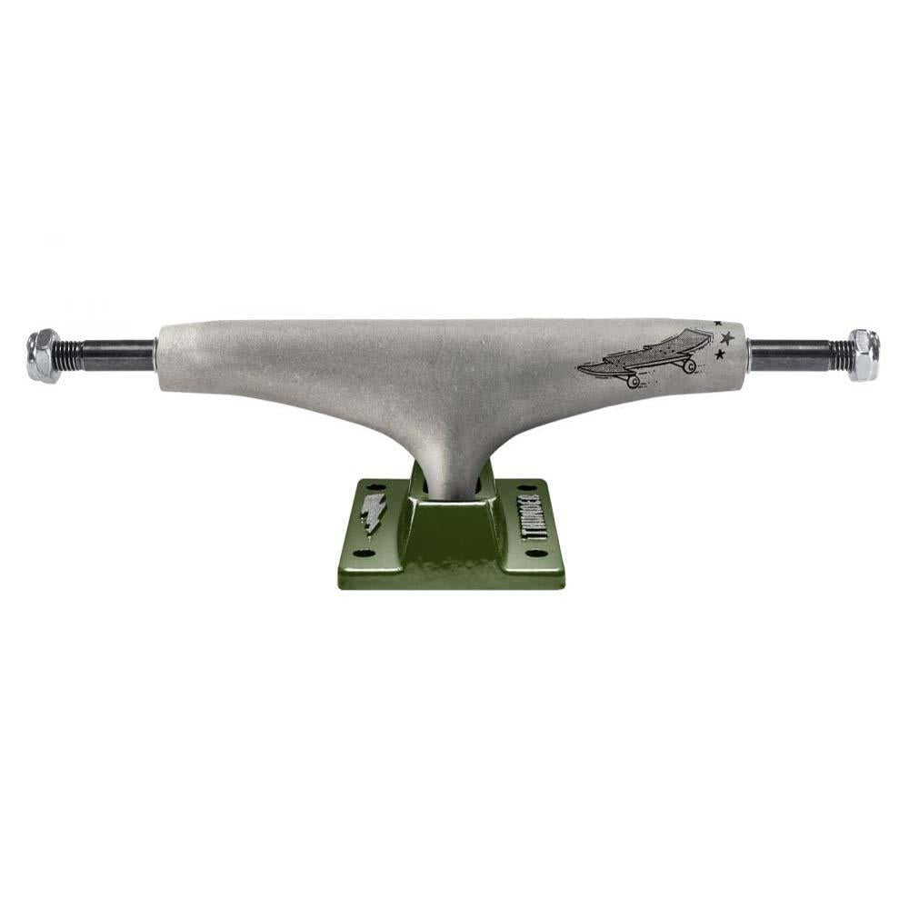 Thunder 149 Skateboard Trucks Thunder X Crystie Nyc Team Raw/Green 149mm