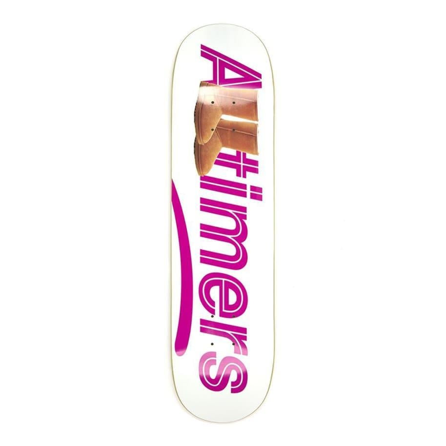 Alltimers Uggz Skateboard Deck White 8.25"