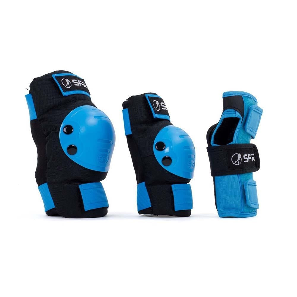 SFR Youth Ramp Triple Pad Set Black Blue