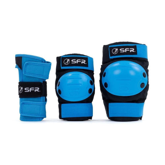 SFR Youth Ramp Triple Pad Set Black Blue