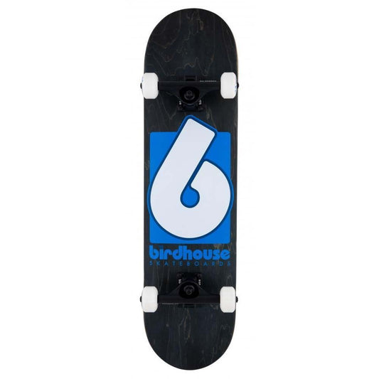 Birdhouse Skateboards B Logo Stage 3 Factory Complete Skateboard Black 8"