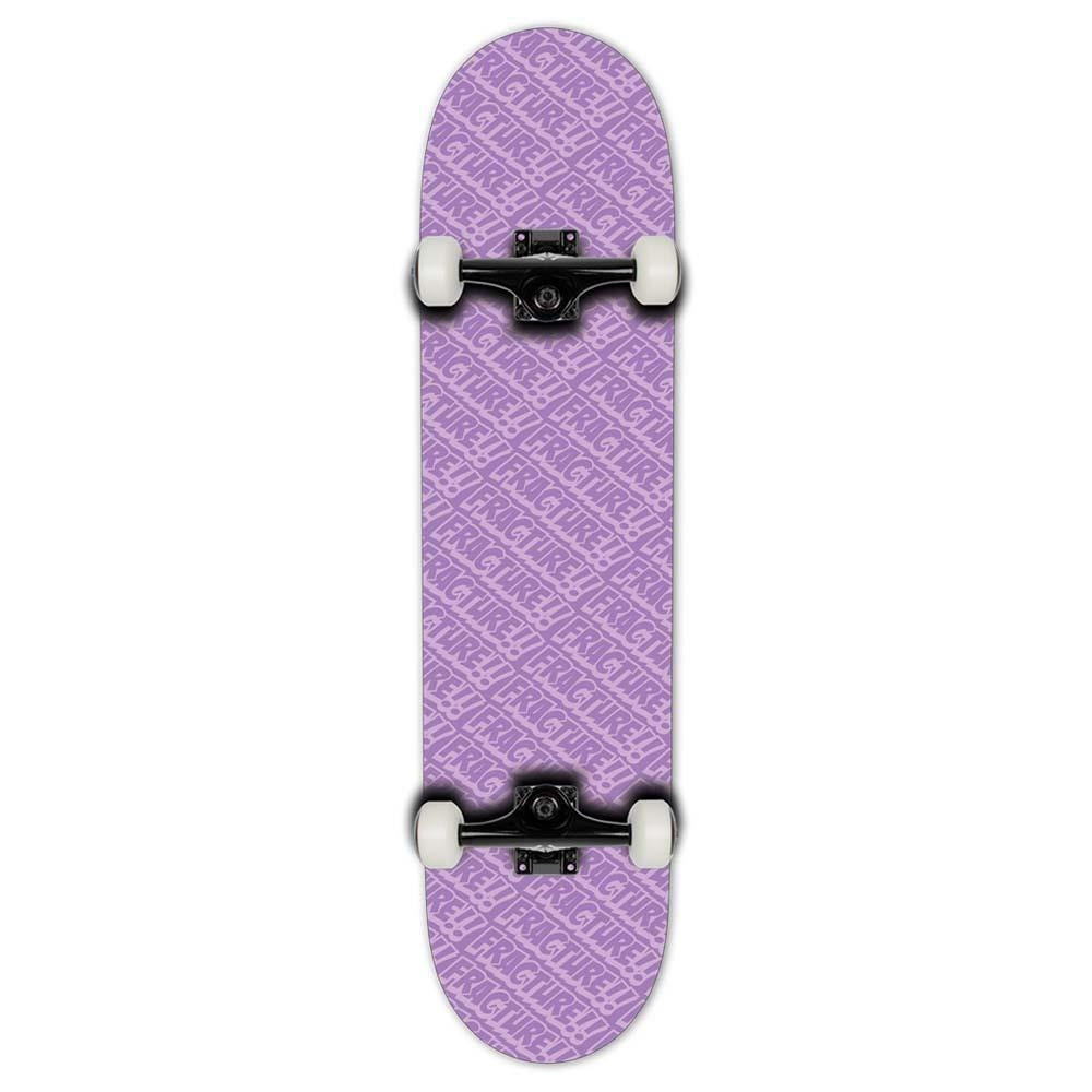 Fracture All Over Comic Factory Complete Skateboard Purple 7.75"