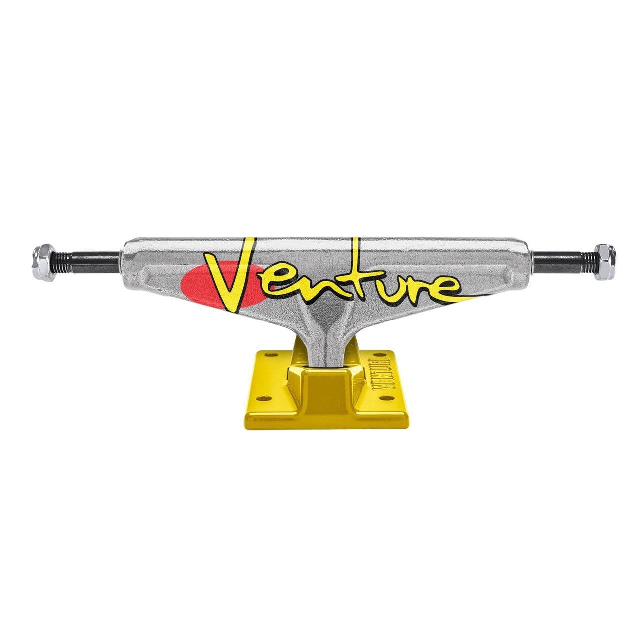 Venture 92 Full Bleed Team Skateboard Trucks Polished Yellow 5"