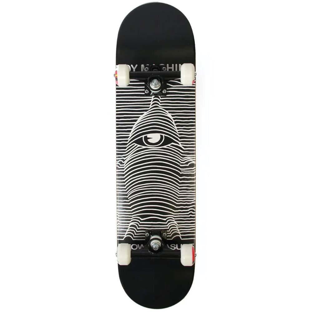 Toy Machine Toy Division Factory Complete Skateboard Black 8"